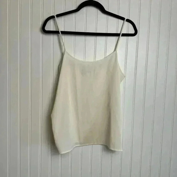 Diane Von Furstenberg Ivory Camisole Spaghetti Strap size 4 H45 - Picture 1 of 4